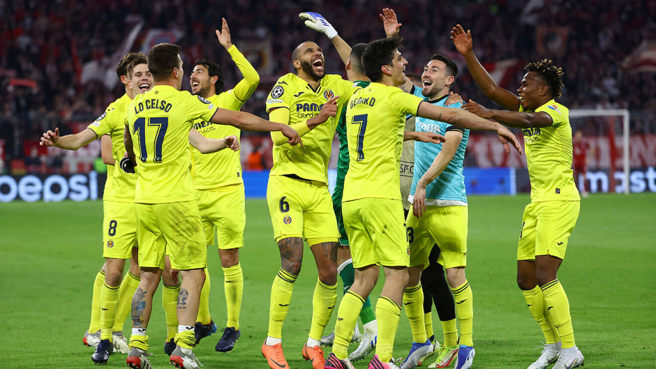 马德里竞技西甲击败比利亚雷亚尔格列兹曼抽射得分